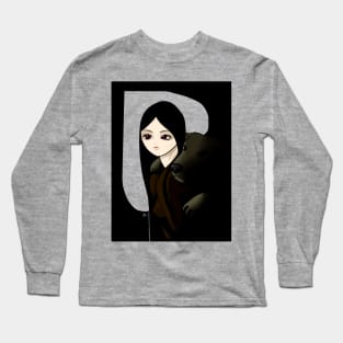 Girl and Dog Long Sleeve T-Shirt